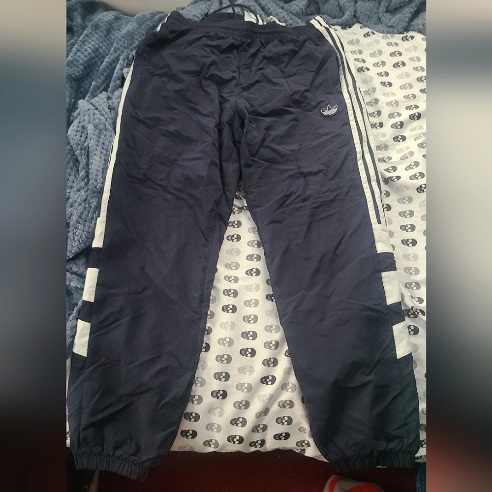 Mens Adidas Windbreaker Pants